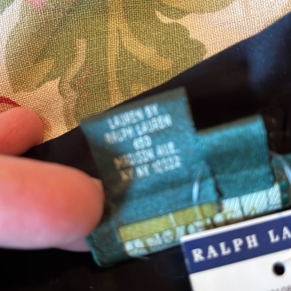 RALPH LAUREN Size 1X Button Front 100% Cotton Blouse RLL Logo Embroidered $148 - Picture 15 of 15